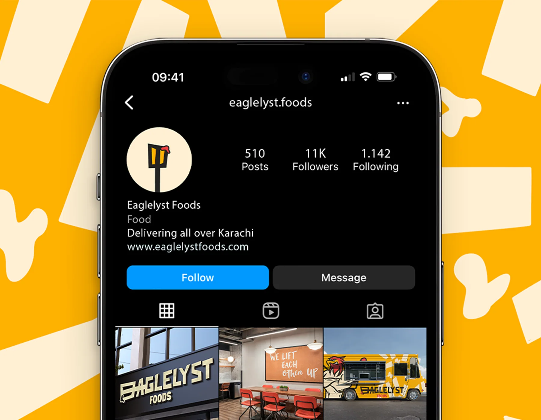 Eaglelyst Foods Visual Identity, artwork 10
