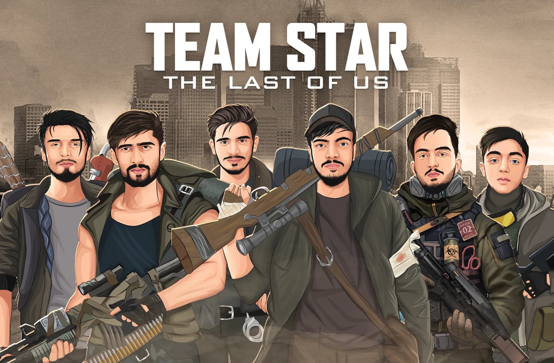 Esports Illustrations, artwork 10