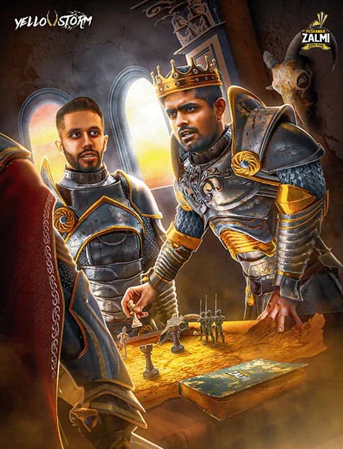 Peshawar Zalmi Posters - PSL 8, artwork 10