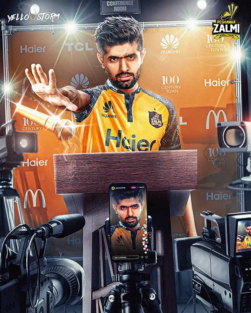 Peshawar Zalmi Posters - PSL 8, artwork 11