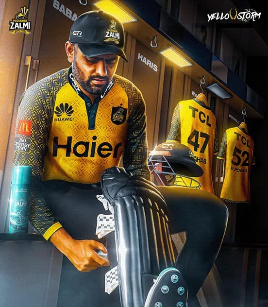 Peshawar Zalmi Posters - PSL 8, artwork 13